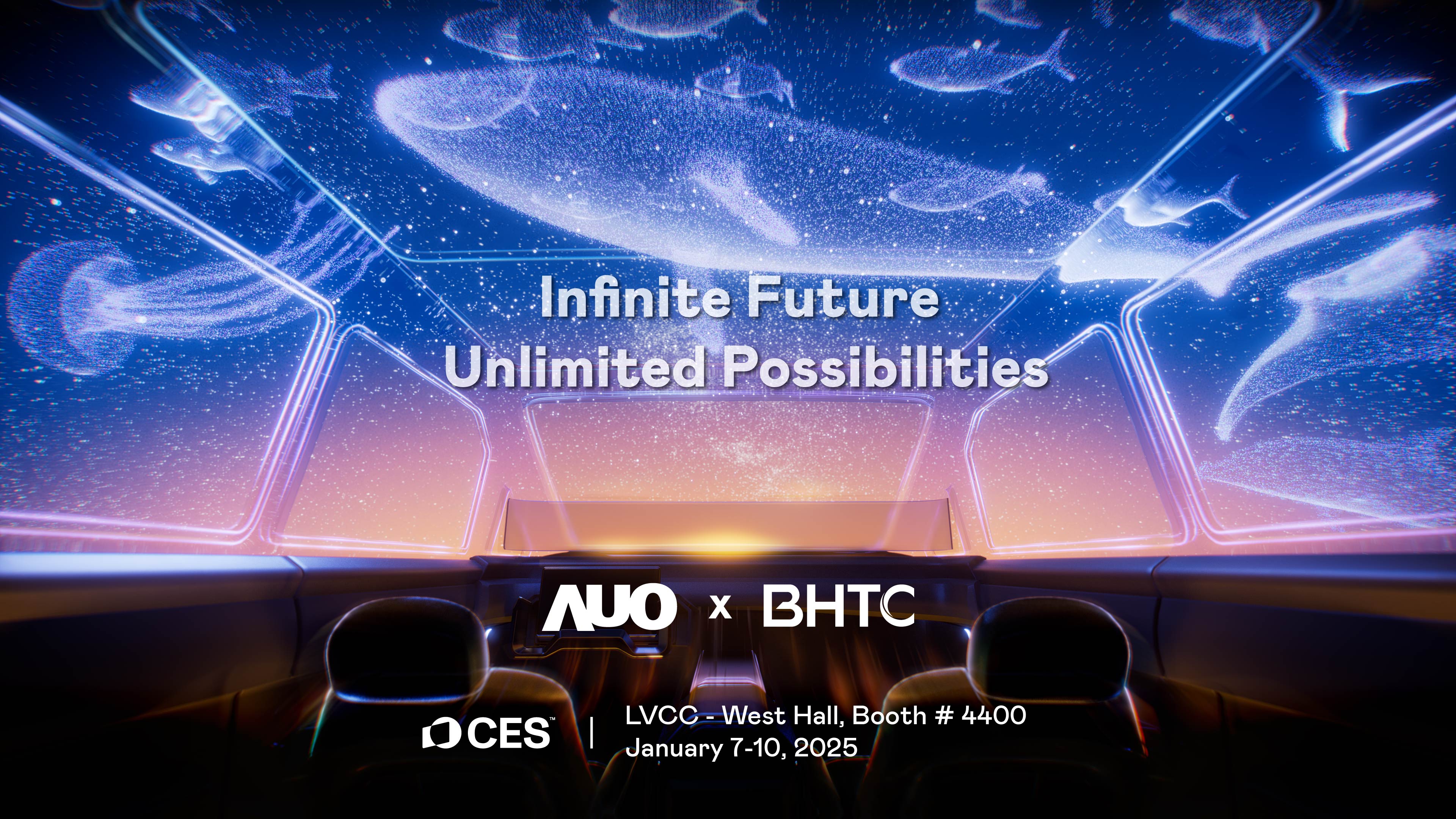 MK体育
以Infinite Future, Unlimited Possibilies为主题，联合BHTC于CES 2025扩大规模展出