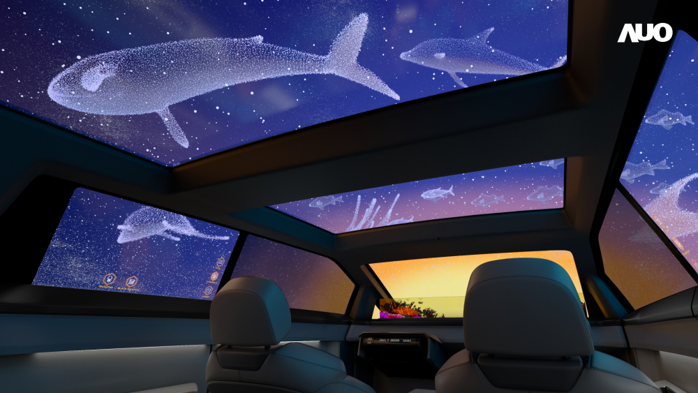 MK体育
以Smart Cockpit 2025展示一系列领先业界的Micro LED Display HMI 解决方案，其中幻境全景天幕(Vitrual Sky Canopy)是全球首度导入大尺寸、透明Micro LED 显示器于天窗的应用，带来无边际的沉浸式体验